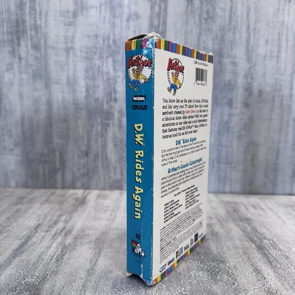 Arthur: D.W. Rides Again (VHS, 1998) PBS Kids Animated Video Tape Rare HTF - Picture 7 of 8